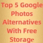 google photo storage options