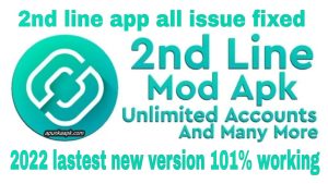 Download 2ndline mod apk latest version 3